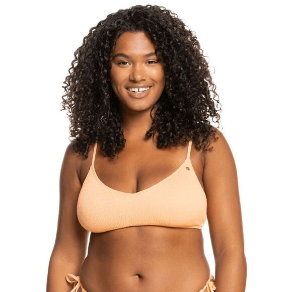 Roxy NWT size M Darling Wave bralette coral colored bikini top - swim - Picture 4 of 9